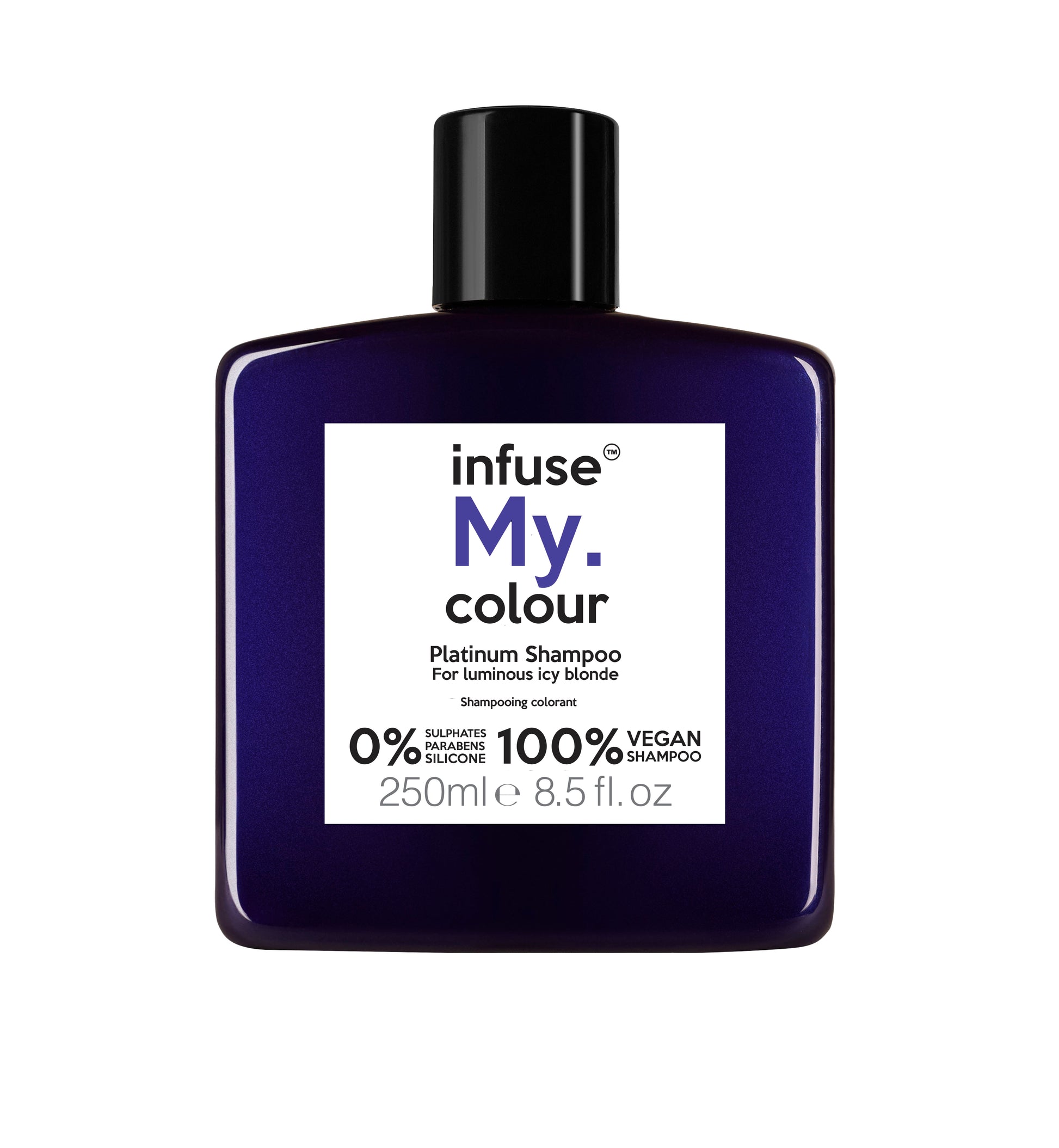infuse My.colour Platinum shampoo 250ml - alternativehaircolourstudio.com