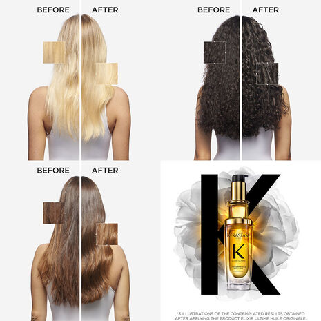Elixir Ultime Hair Oil Refill Set