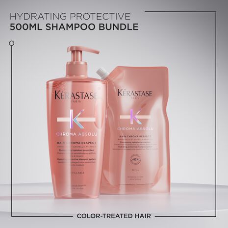 Chroma Absolu Respect Shampoo Refillable Duo
