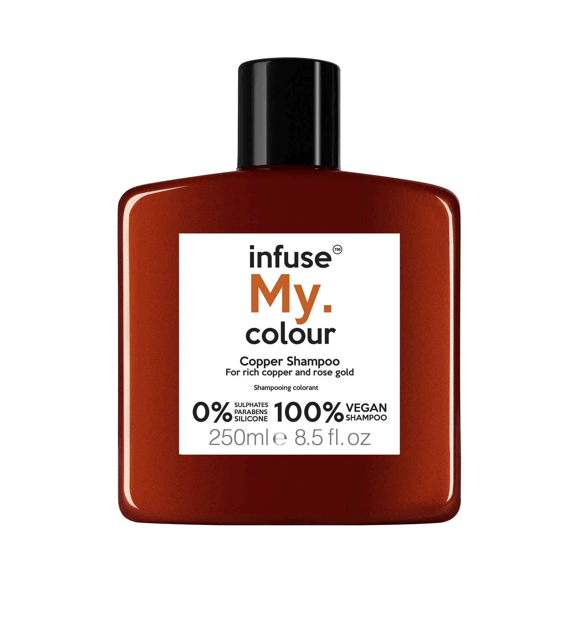 infuse My.colour Copper Shampoo 250ml - alternativehaircolourstudio.com