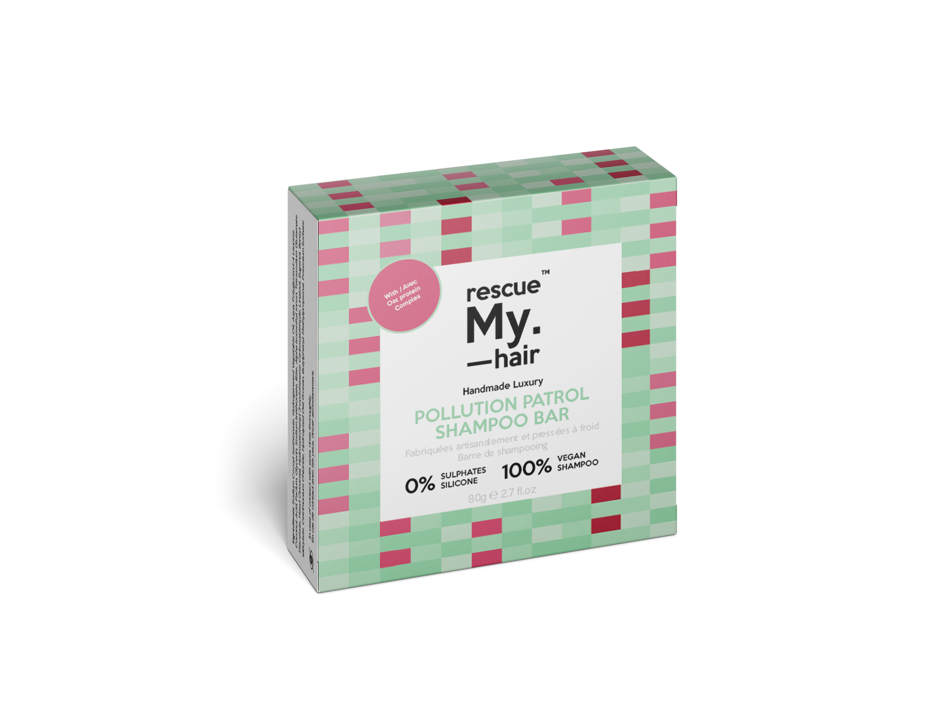 Rescue My.hair Pollution Patrol Shampoo bar 80gr - alternativehaircolourstudio.com