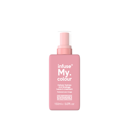 INFUSE MY.COLOUR CELLULAR HYDRATE ANTI BREAKAGE LEAVE-IN TREATMENT 150ML - alternativehaircolourstudio.com